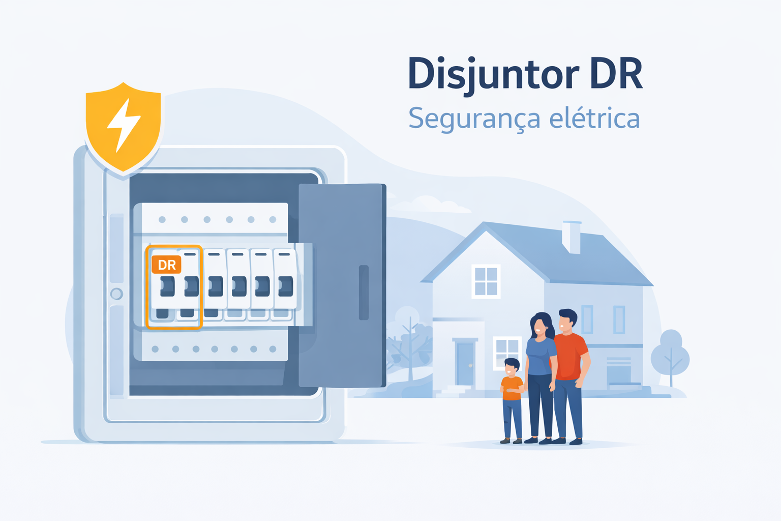 Disjuntor DR: segurança que você instala uma vez e agradece todos os dias